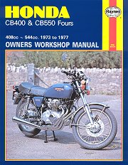 1976 Honda cb550 service manual #7