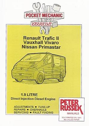 Nissan primastar rear light cluster #4