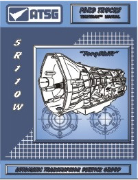 Ford R W Transmission Atsg Rebuild Manual Softcover