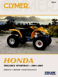 2005 Honda trx250ex manual #6