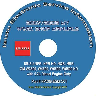 2007 - 2010 Isuzu N Series, GMC & Chevrolet W Series (5.2L Diesel