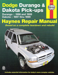 1997 - 1999 Dodge Durango and Dakota Haynes Repair Manual 