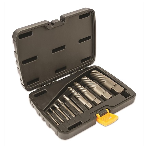 Titan Tools 9-Piece Screw Extractor Set w/ Case