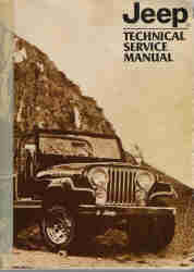 1982 Jeep Technical Service Manual