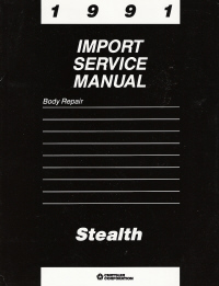 1991 Dodge Stealth Body Repair Service Manual