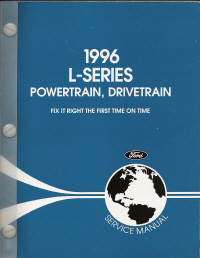 1996 Ford L-Series Truck Service Manual- Powertrain & Drivetrain