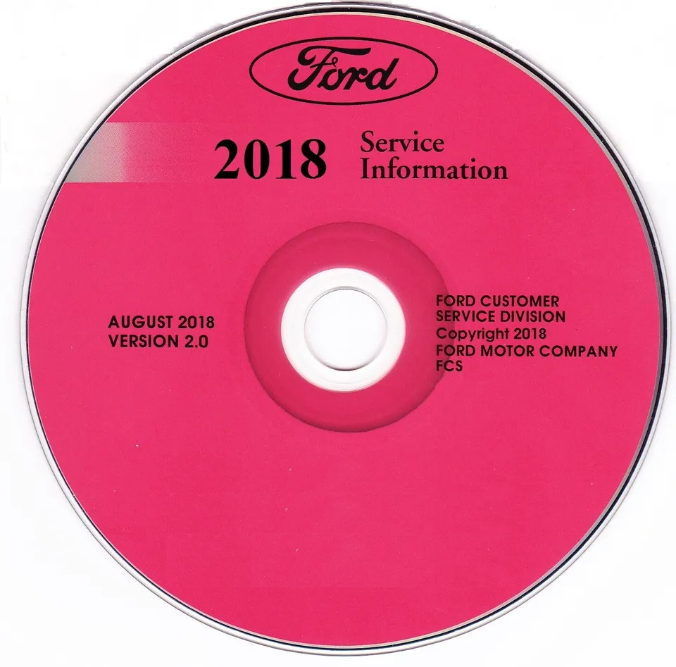 2018 Ford Expedition Factory Service Manual CD-ROM