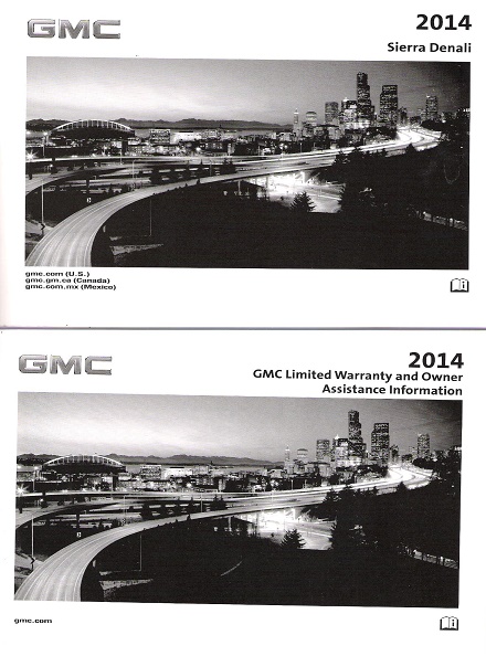 2014 GMC Sierra Denali Owner's Manual Portfolio