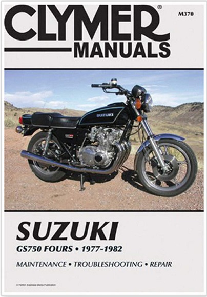 1977 1982 Suzuki GS750 Clymer Repair Manual