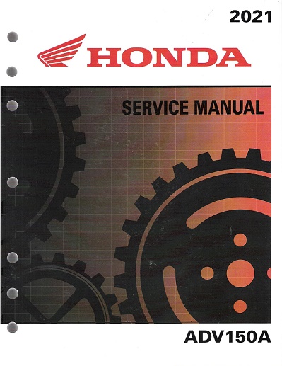 2021 - 2023 Honda ADV150A Factory Service Manual - OEM