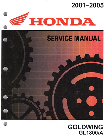 2001 - 2005 Honda GoldWing GL1800 Factory Service Manual + Electrical Troubleshooting Manual - OEM