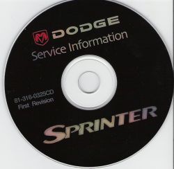 2003 Dodge Sprinter Factory Service Manual - CD-ROM