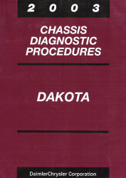 2003 Dodge Dakota Chassis Diagnostic Procedures