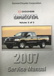 2007 Dodge Dakota (ND) Service Manual - 3 Volume Set