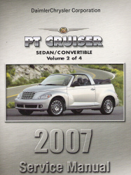 2007 Chrysler PT Cruiser (PT) Service Manual - 4 Volume Set