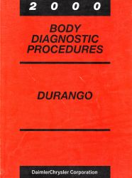 2000 Dodge Durango Factory Body Diagnostic Procedures Manual