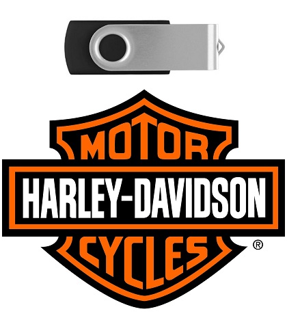 2019 Harley-Davidson Touring Models Service, Electrical & Parts Manual on USB