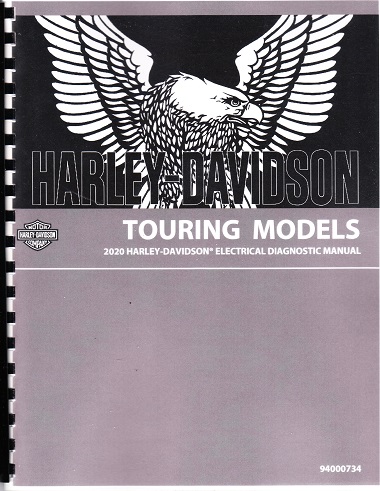 2020 Harley-Davidson Touring Models Electrical Diagnostic Manual - Paperback