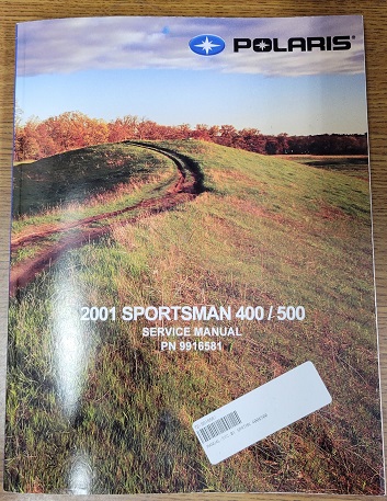 2001 Polaris Sportsman 400 & 500 HO Factory Service Manual - OEM