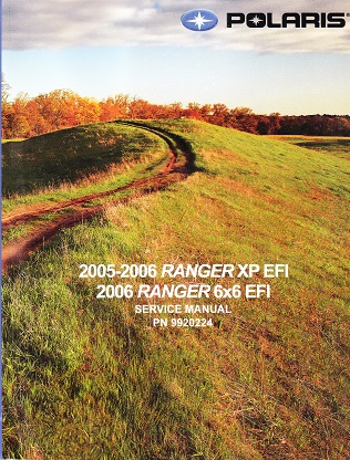 2005 - 2006 Polaris Ranger XP & 6x6 EFI Factory Service Manual - OEM