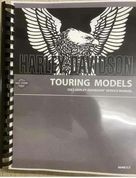 2013 Harley-Davidson Touring Models Service Manual - Paperback