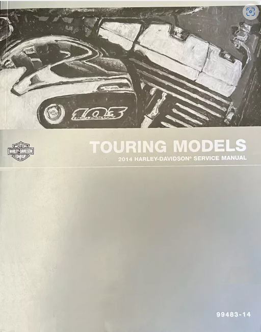 2015 Harley-Davidson Touring Models Service & Electrical Manual - Paperback