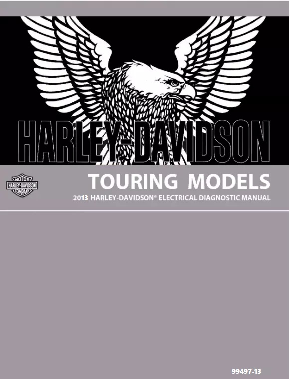 2013 Harley Touring Paperback Electrical Diagnostic Manual - Paperback