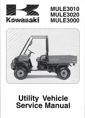 2001 - 2008 Kawasaki KAF620 Mule 3010 Factory Service Manual