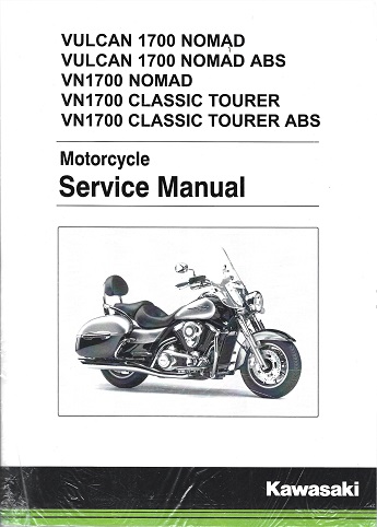 2009 - 2016 Kawasaki Vulcan 1700 Series Factory Service Manual - OEM