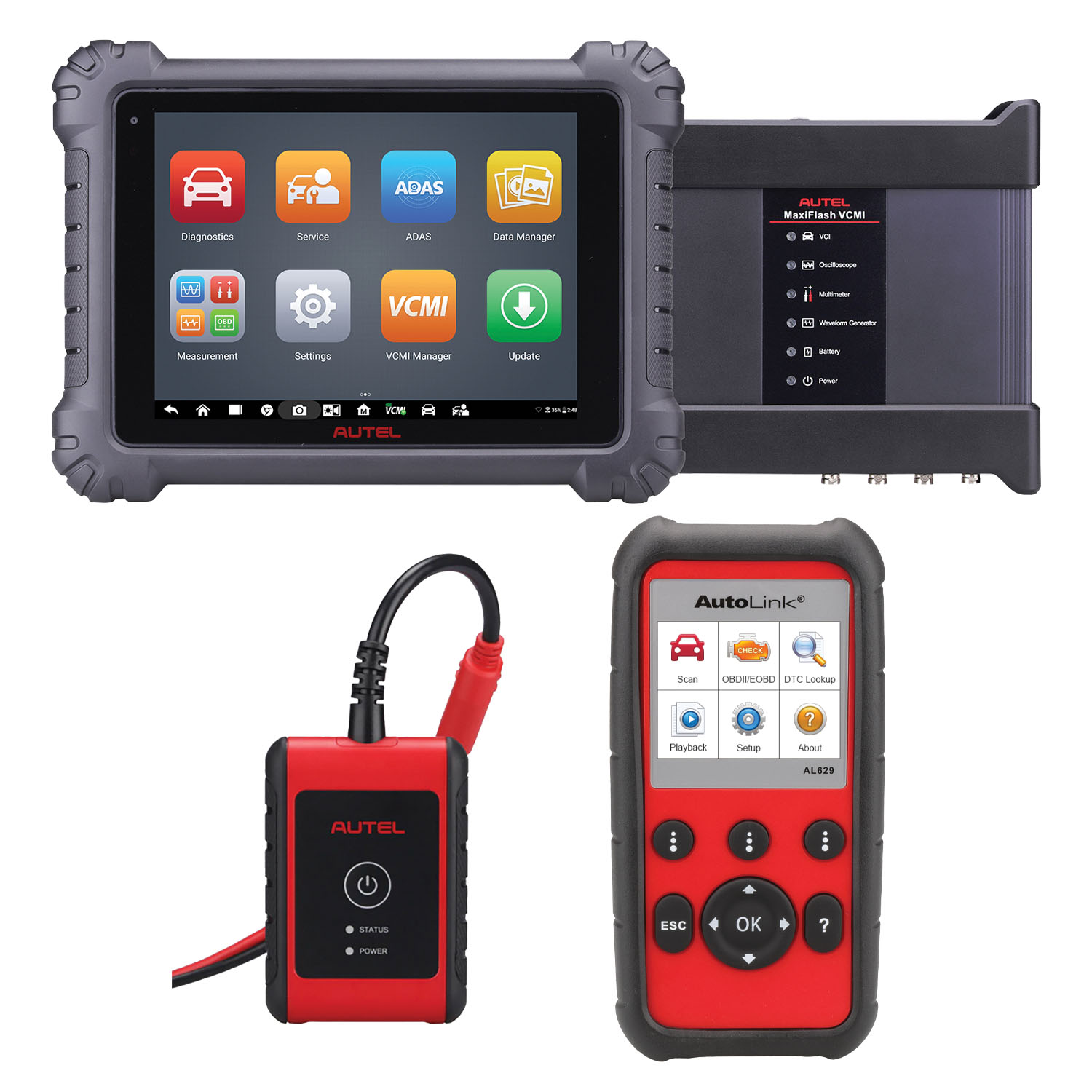 MaxiSYS MS919 Diagnostic Tablet + FREE Autolink AL629 + FREE MaxiBAS BT506