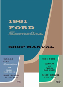 1961 - 1964 Ford Econoline Factory Shop Manual CD-ROM