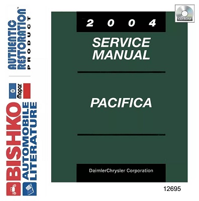 2004 Chrysler Pacifica Factory Service Manual Reproduction - CD-ROM