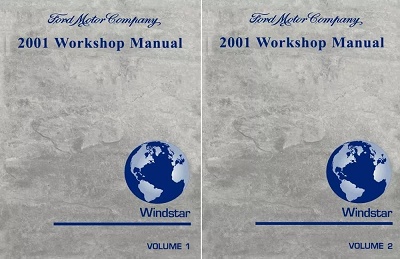 2001 Ford Windstar Factory Service Manual Reproduction