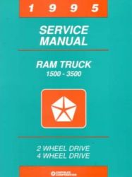 1995 Dodge Ram Truck Factory Shop Manual on CD-ROM