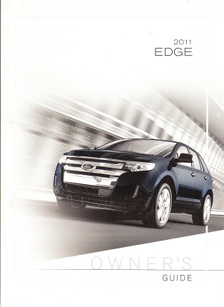 2011 Ford Edge Factory Owner's Manual