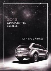 2012 Lincoln MKX Owner's Manual Portfolio