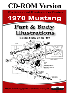 1970 Ford mustang body parts #2