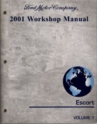 2001 Ford Escort Workshop Manual-2 Volumes