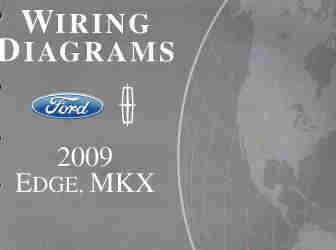 2009 Ford Edge and Lincoln MKX Factory Wiring Diagrams