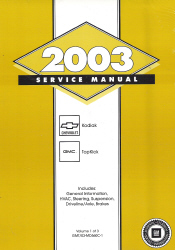 2003 Medium Duty 560 C-Series Truck (MD-Platform), Kodaik and Topkick, Service Manual