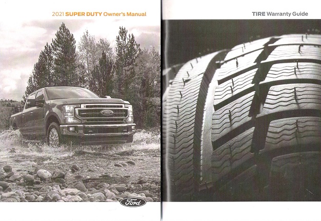 2021 Ford F-250 F-350 F-450 F-550 F-600 Owner Manual