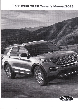 2023 Ford Explorer Owner's Manual