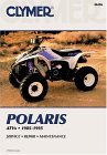 1985 - 1995 Polaris All 3, 4 & 6 Wheel Drive Clymer ATVs Service Repair Manual