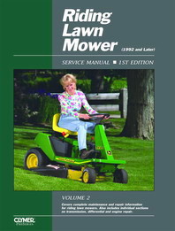 1992 - 2000 Riding Lawn Mower Clymer Service Manual, Vol. 2