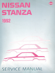 1992 Nissan Stanza Factory Service Repair Manual