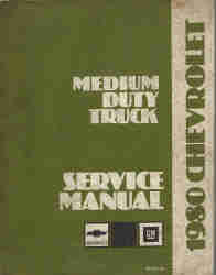 1980 Chevrolet Medium Duty Truck Service Manual