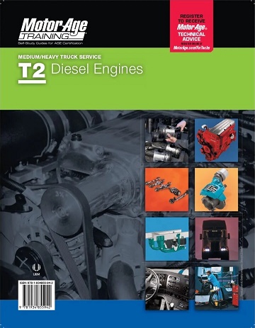 ASE T2 (Medium/Heavy Duty Truck) Diesel Engines MotorAge Test Prep Manual - Softcover