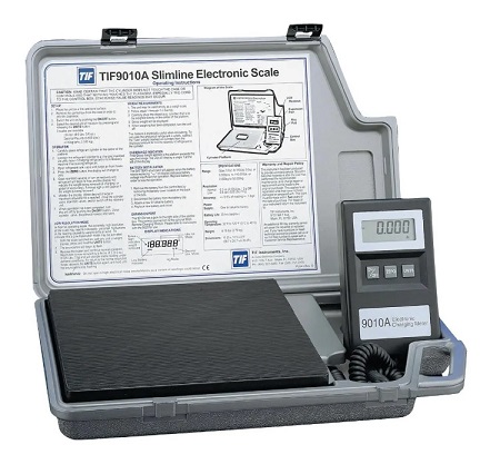 Slimline Electronic Refrigerant Charging Scale