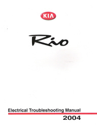 2004 Kia Rio Factory Electrical Troubleshooting Manual