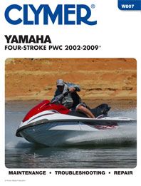 2002 - 2009 Yamaha Four Stroke Personal Watercraft Shop Repair Manual